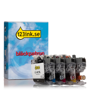 Varumärket 123ink ersätter Brother LC421XLVAL BK/C/M/Y bläckpatron 4-pack 160225