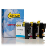 Varumärket 123ink ersätter Brother LC980RBWBP C/M/Y bläckpatron 3-pack 132138 - 1