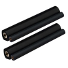 Varumärket 123ink ersätter Brother PC-302RF svart färgband 2-pack 029846 - 1