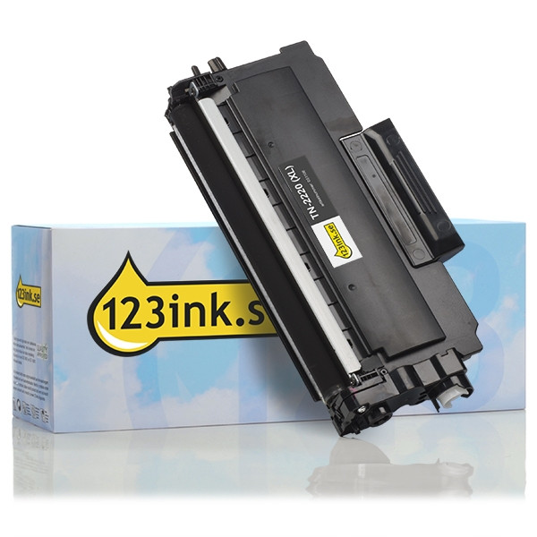 Varumärket 123ink ersätter Brother TN-2220 XL svart toner extra hög kapacitet  051106 - 1