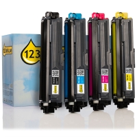 Varumärket 123ink ersätter Brother TN-241BK + TN-245C/M/Y toner 4-pack  130206