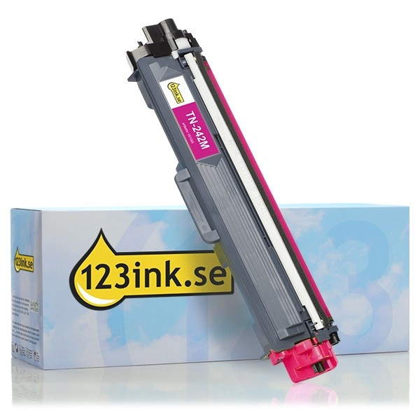 Varumärket 123ink ersätter Brother TN-242M magenta toner TN242MC 051065 - 1