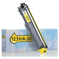 Varumärket 123ink ersätter Brother TN-242Y gul toner