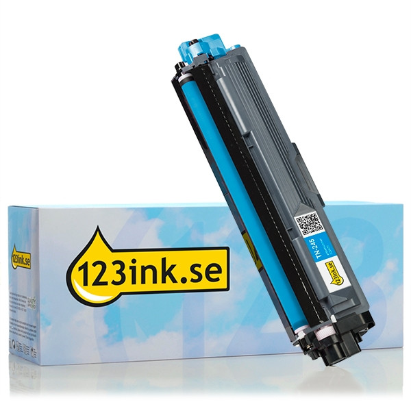 Varumärket 123ink ersätter Brother TN-245C cyan toner hög kapacitet TN245CC 029431 - 1