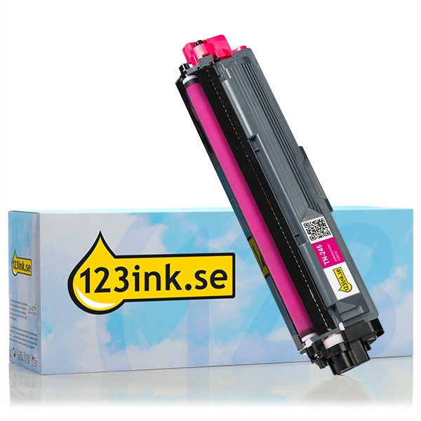 Varumärket 123ink ersätter Brother TN-245M magenta toner hög kapacitet TN245MC 029433 - 1