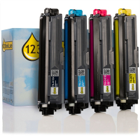 Varumärket 123ink ersätter Brother TN-247BK/C/M/Y toner 4-pack  130219