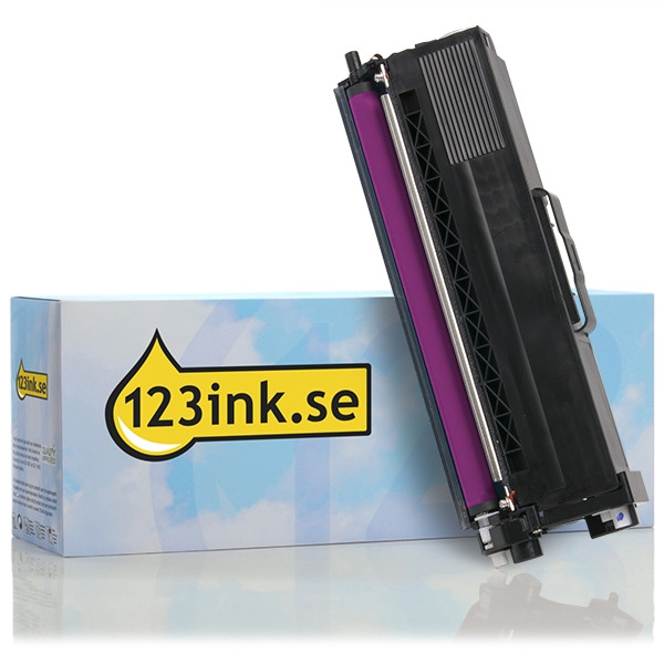 Varumärket 123ink ersätter Brother TN-320M magenta toner TN320MC 029191 - 1