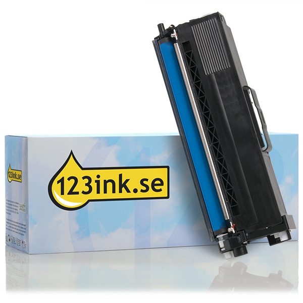 Varumärket 123ink ersätter Brother TN-325C cyan toner hög kapacitet TN325CC 029197 - 1