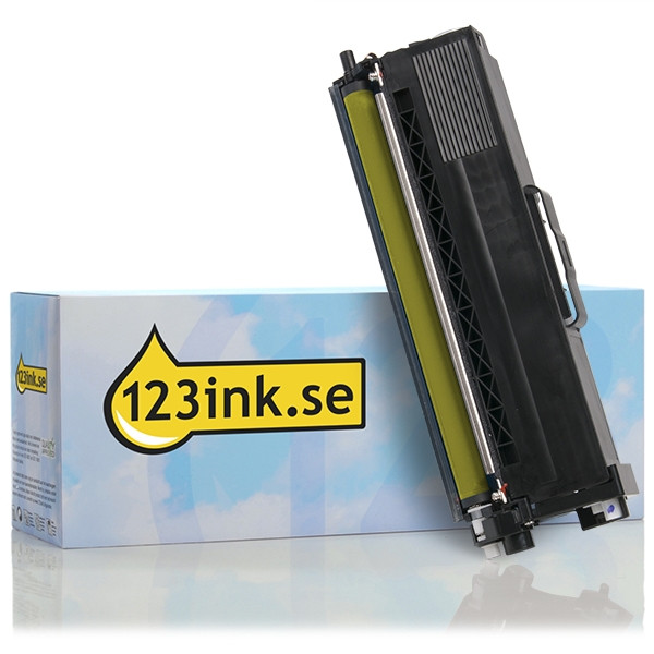 Varumärket 123ink ersätter Brother TN-325Y gul toner hög kapacitet TN325YC 029201 - 1