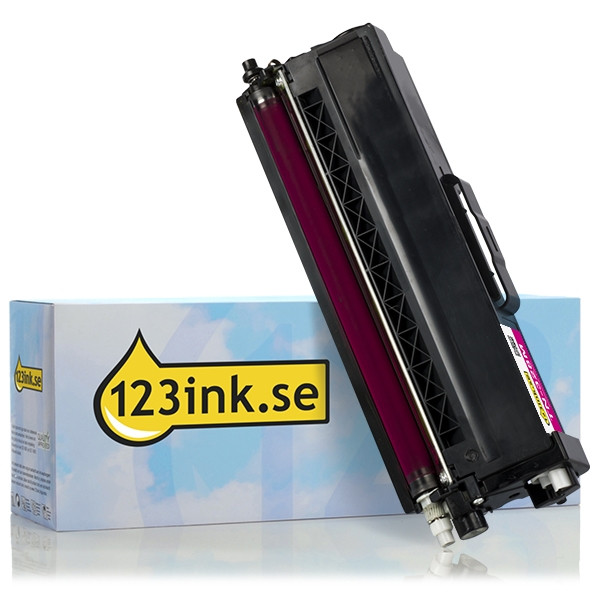 Varumärket 123ink ersätter Brother TN-328M magenta toner extra hög kapacitet TN328MC 029207 - 1