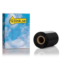 Varumärket 123ink ersätter  Brother BWP-1D300-110 färgband | svart | 300mm x 111mm BWP-1D300-110C 080937