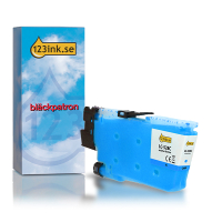 Varumärket 123ink ersätter Brother LC-528C cyan bläckpatron hög kapacitet