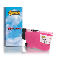Varumärket 123ink ersätter Brother LC-528M magenta bläckpatron hög kapacitet