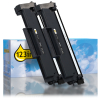 Varumärket 123ink ersätter Brother TN-1150 svart toner 2-pack 183152 - 1