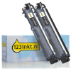 Varumärket 123ink ersätter Brother TN-242BK svart toner 2-pack 010075 - 1