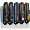 Varumärket 123ink ersätter Brother TN-243BK/BK/C/M/Y toner 5-pack