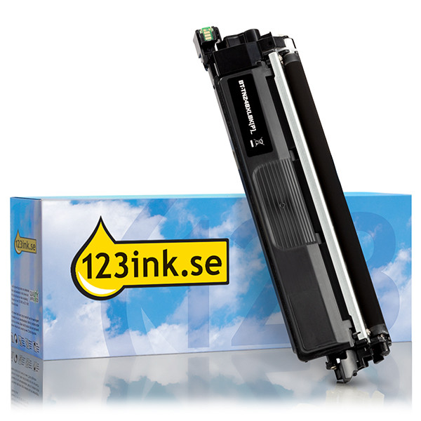 Varumärket 123ink ersätter Brother TN-248XL BK svart toner hög kapacitet TN248XLBKC 051421 - 1