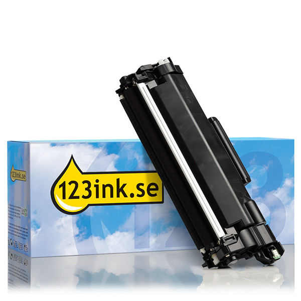 Varumärket 123ink ersätter Brother TN-2510XL svart toner hög kapacitet TN2510XLC 051401 - 1