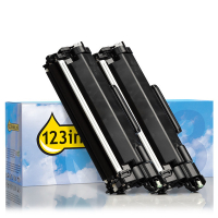 Varumärket 123ink ersätter Brother TN-2510XXL svart toner hög kapacitet 2-pack TN-2510XXLC 160732
