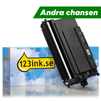 Varumärket 123ink ersätter Brother TN-3610XL svart toner hög kapacitet⭐ 238575