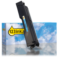 Varumärket 123ink ersätter Brother TN-625XL C cyan toner hög kapacitet