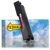 Varumärket 123ink ersätter Brother TN-625XL M magenta toner hög kapacitet