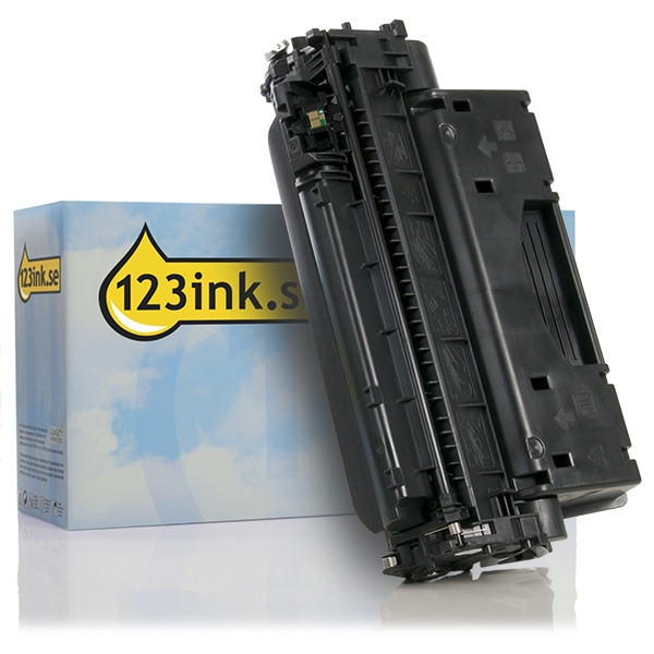 Varumärket 123ink ersätter HP 05X (CE505X XL) svart toner extra hög kapacitet  055142 - 1