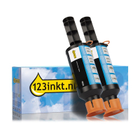 Varumärket 123ink ersätter HP 103A (W1103AD) svart toner 2-pack 054295