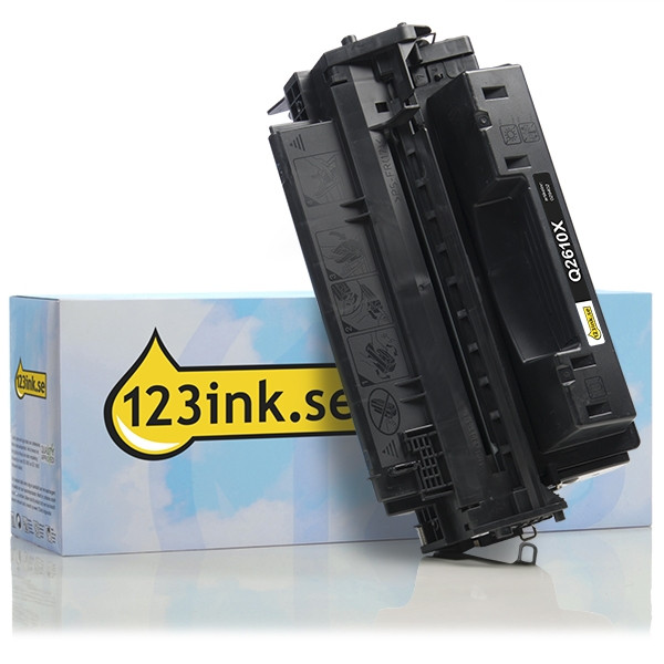 Varumärket 123ink ersätter HP 10A XL (Q2610A XL) svart toner hög kapacitet Q2610AC 033066 - 1