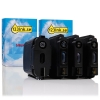 Varumärket 123ink ersätter HP 10/HP 11 BK/C/M/Y bläckpatron 4-pack 160000 - 1
