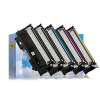Varumärket 123ink ersätter HP 117A (W2070A/1A/2A/3A) BK/BK/C/M/Y toner 5-pack 160696