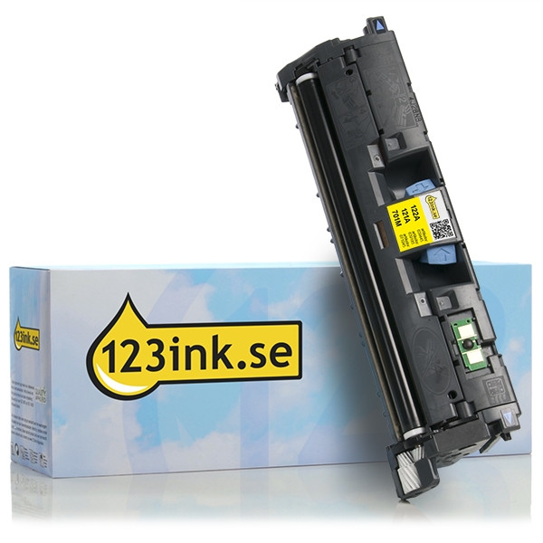 Varumärket 123ink ersätter HP 121A (C9702A) gul toner C9702AC 039185 - 1