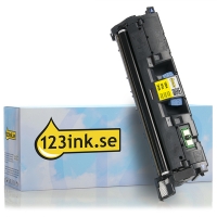 Varumärket 123ink ersätter HP 121A (C9702A) gul toner C9702AC 039185