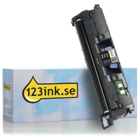 Varumärket 123ink ersätter HP 122A (Q3960A) svart toner Q3960AC 039425