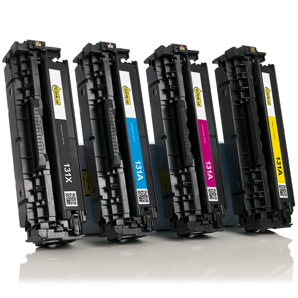 Varumärket 123ink ersätter HP 131X/131A CF210X/211A/12A/13A toner 4-pack  130009 - 1