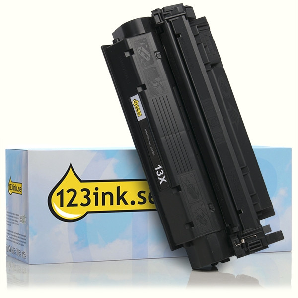 Varumärket 123ink ersätter HP 13X (Q2613X) svart toner hög kapacitet Q2613XC 033085 - 1