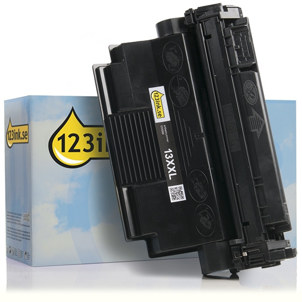 Varumärket 123ink ersätter HP 13X XL (Q2613XL) svart toner extra hög kapacitet Q2613XXC 033086 - 1
