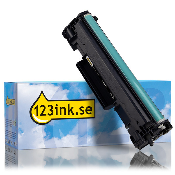 Varumärket 123ink ersätter HP 142A (W1420A) svart toner W1420AC 055503 - 1