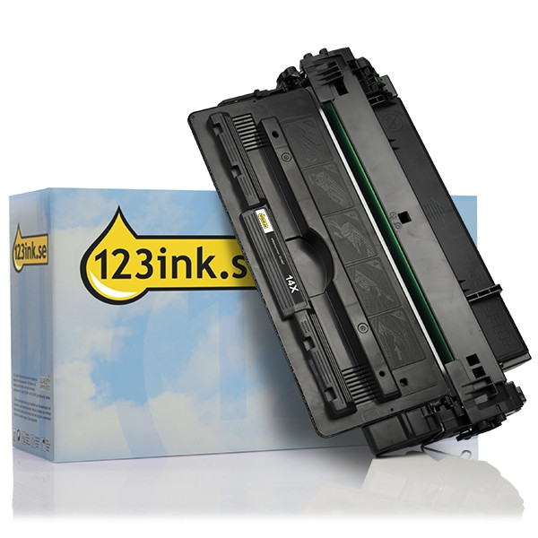 Varumärket 123ink ersätter HP 14X (CF214X) svart toner hög kapacitet CF214XC 054667 - 1