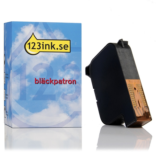Varumärket 123ink ersätter HP 15 (C6615DE) svart bläckpatron C6615DEC 030331 - 1