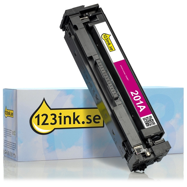 Varumärket 123ink ersätter HP 201A (CF403A) magenta toner CF403AC 054867 - 1