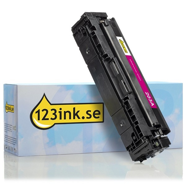 Varumärket 123ink ersätter HP 203A (CF543A) magenta toner CF543AC 055221 - 1