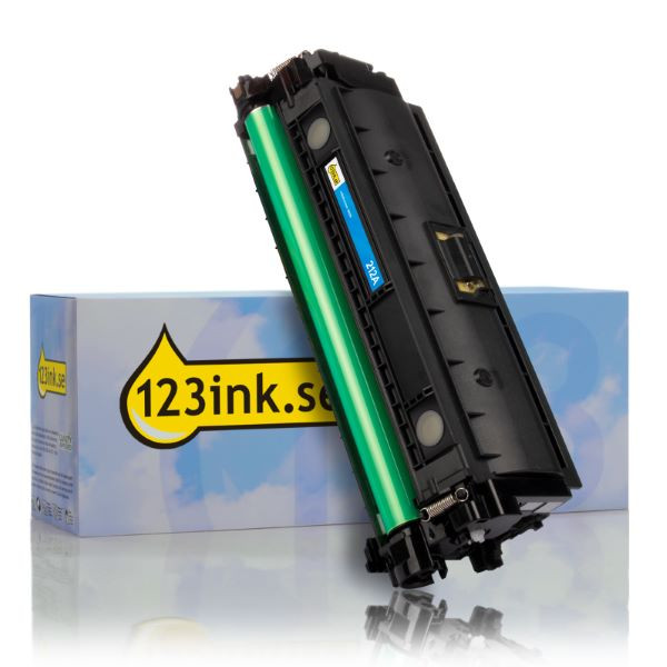 Varumärket 123ink ersätter HP 212A (W2121A) cyan toner W2121AC 093091 - 1