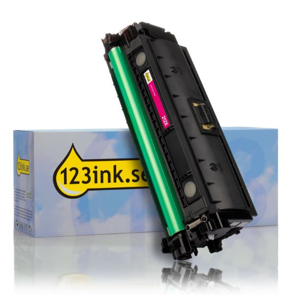 Varumärket 123ink ersätter HP 212X (W2123X) magenta toner hög kapacitet W2123XC 093101 - 1