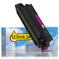 Varumärket 123ink ersätter HP 213X (W2133X) magenta toner hög kapacitet 133043