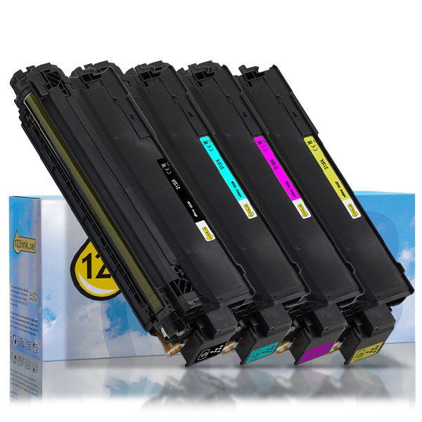 Varumärket 123ink ersätter HP 213X BK/C/M/Y toner 4-pack 093711 - 1