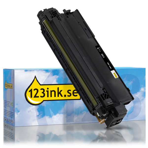 Varumärket 123ink ersätter HP 213X (W2130X) svart toner hög kapacitet 133037 - 1
