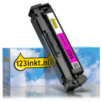 Varumärket 123ink ersätter HP 220A (W2203A) magenta toner