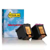 Varumärket 123ink ersätter HP 303 (3YN10AE) svart + färg bläckpatron 2-pack 132250