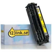Varumärket 123ink ersätter HP 304A (CC532A) gul toner